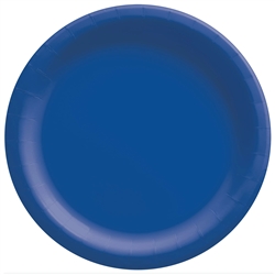 Royal Blue Dinner Paper Plates 10 Inch - 20 Count