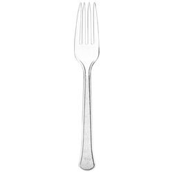 Clear Heavy Weight Forks - 20 Count