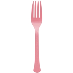 New Pink Forks Heavyweight - 50 Count