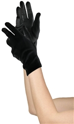 Black Child Size Gloves
