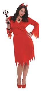 Red Hot Devil Plus Size Adult Costume