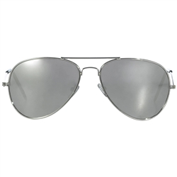 Mirror Aviator Style Sunglasses