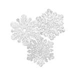 Silver Snowflake Cutout