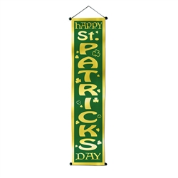 Velvet St Patricks Day Banner