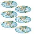 Bon Voyage Sign Cutouts 8Â¼ Inches X 18 Inches