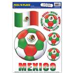 Mexico Soccer Peel 'N Place