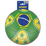 Brazil  Soccer Cutout