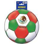 Mexico Soccer Cutout