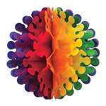 Rainbow Tissue Flutter Ball