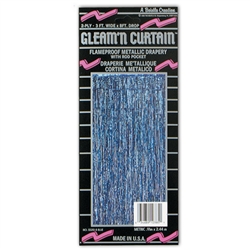 Blue Gleam 'N Curtain