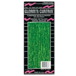 Green Gleam 'N Curtain