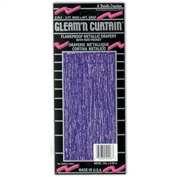 Purple Gleam 'N Curtain