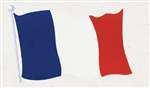 French Flag Cutout