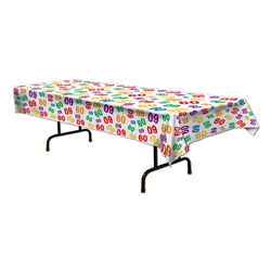 Multi Color Sixties Table Cover