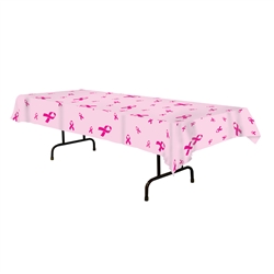 Pink Ribbon Table Cover