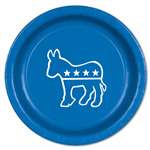 Democratic Blue Plates
