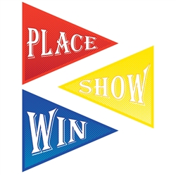 Win, Place And Show Derby Cutouts