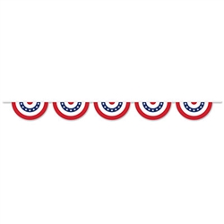 Patriotic Bunting Banner - 12 Feet