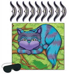 Alice In Wonderland Pin The Smile On The Cheshire Cat Game
