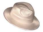 Theatrical Fedora (Silver)