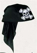 Pirate Scarf Hat (Black)