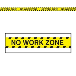 No Work Zone Tape