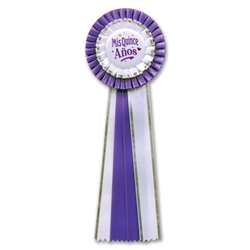 Mis Quince Anos Deluxe Rosette Ribbon