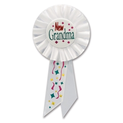 New Grandma Rosette Award Ribbon