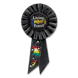 Living Fossil Rosette Award Ribbon