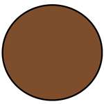 Creme Brown Shadow - Dark Brown