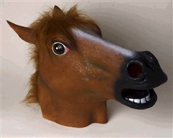 Horse Mask - Brown