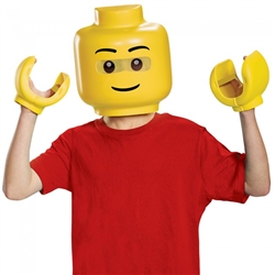 Lego Iconic Mask and Hands Child Costume Kit