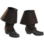 Pirates Of The Carribean Brown Boot Covers