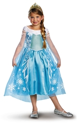 Disney Frozen Deluxe Elsa Child Costume Large