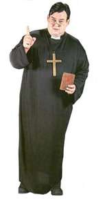 Priest Adult Costume - Plus Size