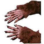 Deluxe Werewolf Gloves - Brown