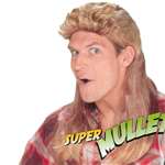Super Mullet Wig - Blonde