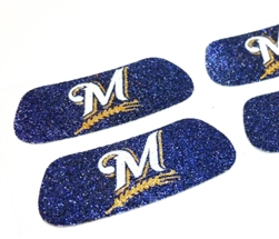 Milwaukee Brewers Glitter EyeBlack Strips