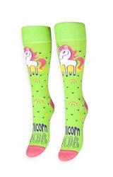 Unicorn On The Cob Socks Freaker Feet