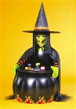 inflatable Witch And Cauldron Cooler