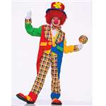 Clown Around Town Kids Costume - Medium