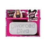 Divorced Diva Iron On Bling