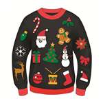 Christmas Icons Xl Ugly Sweater