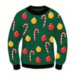 Christmas Ornaments Ugly Sweater Xl Costume