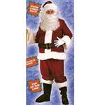 Ultra Velvet Santa Adult Costume - Xl