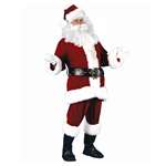 Ultra Velvet Santa Adult Costume - 2Xl