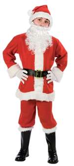Child'S Santa Costume - Medium