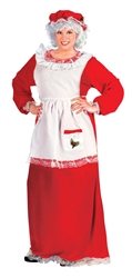 Mrs. Claus Promotional Adult Costume - Plus Size
