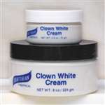 Clown White Cream Makeup - 8 Ounces