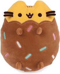 Pusheen Chocolate Dipped Cookie With Rainbow Sprinkles Plush
